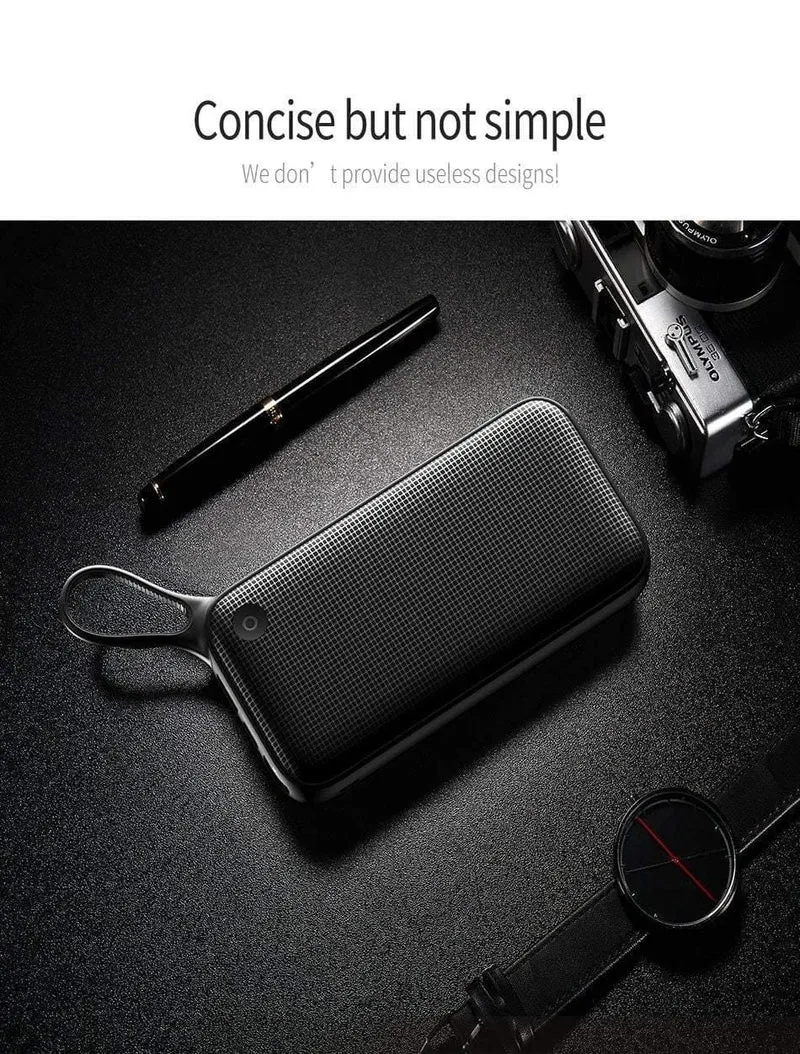 Baseus 20000mAh Schnellladung 3.0 Power Bank 20000 mAh Typ C PD Pover Poverbank Schnellladung Externes Batterieladegerät Powerbank