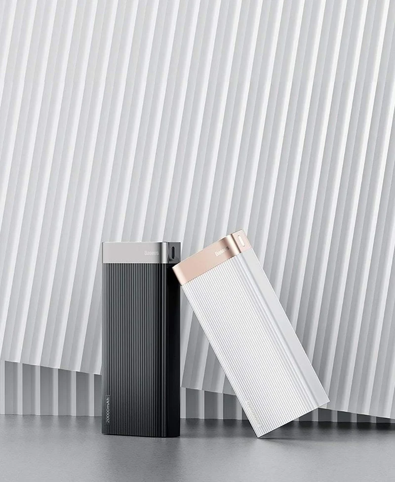 Baseus 20000 mAh Quick Charge 3.0 Power Bank LED-Display Dual USB Typ C PD Schnellladung Externer Akku Ladegerät Powerbank