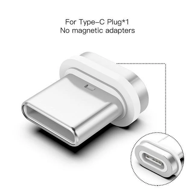 PZOZ Magnetisches Adapterkabel Micro USB Adapter Schnellladetelefon MicroUSB Typ C Magnet Ladegerät USB C Für iPhone Xiaomi Typ C