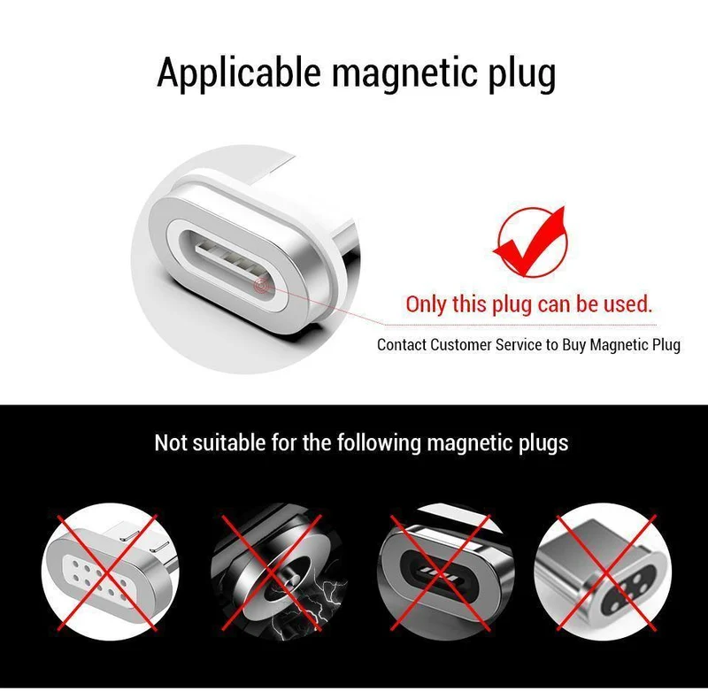PZOZ Magnetisches Adapterkabel Micro USB Adapter Schnellladetelefon MicroUSB Typ C Magnet Ladegerät USB C Für iPhone Xiaomi Typ C