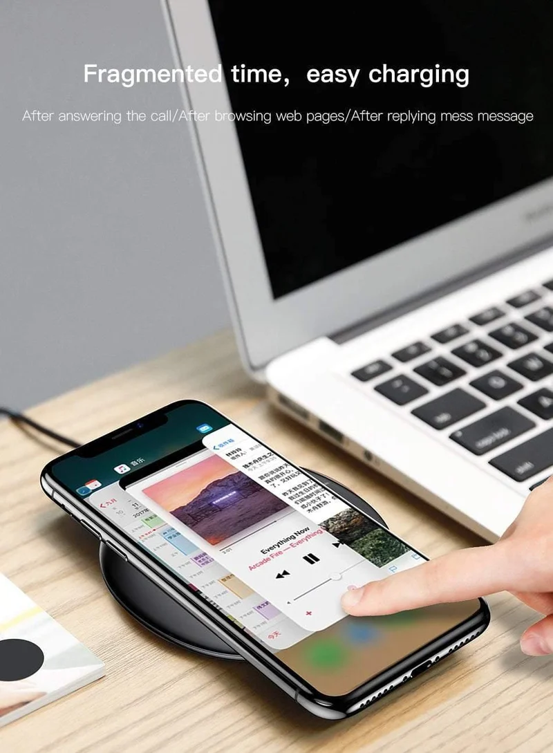 Baseus UFO Wireless Charger für iPhone X 8 Samsung Note8 S9 S8 Handy 10W Qi Wireless Charger Schnellladepad