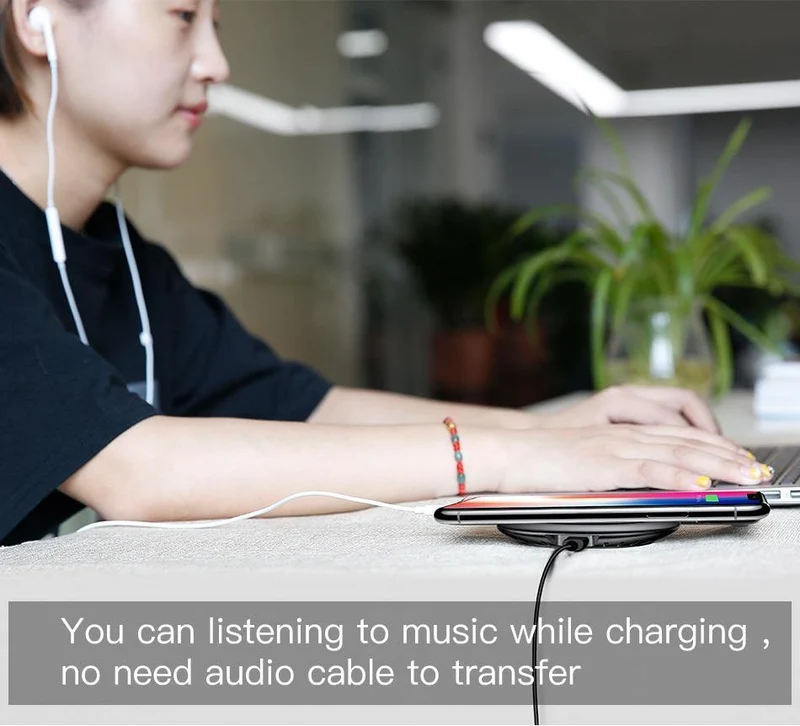 Baseus UFO Wireless Charger für iPhone X 8 Samsung Note8 S9 S8 Handy 10W Qi Wireless Charger Schnellladepad