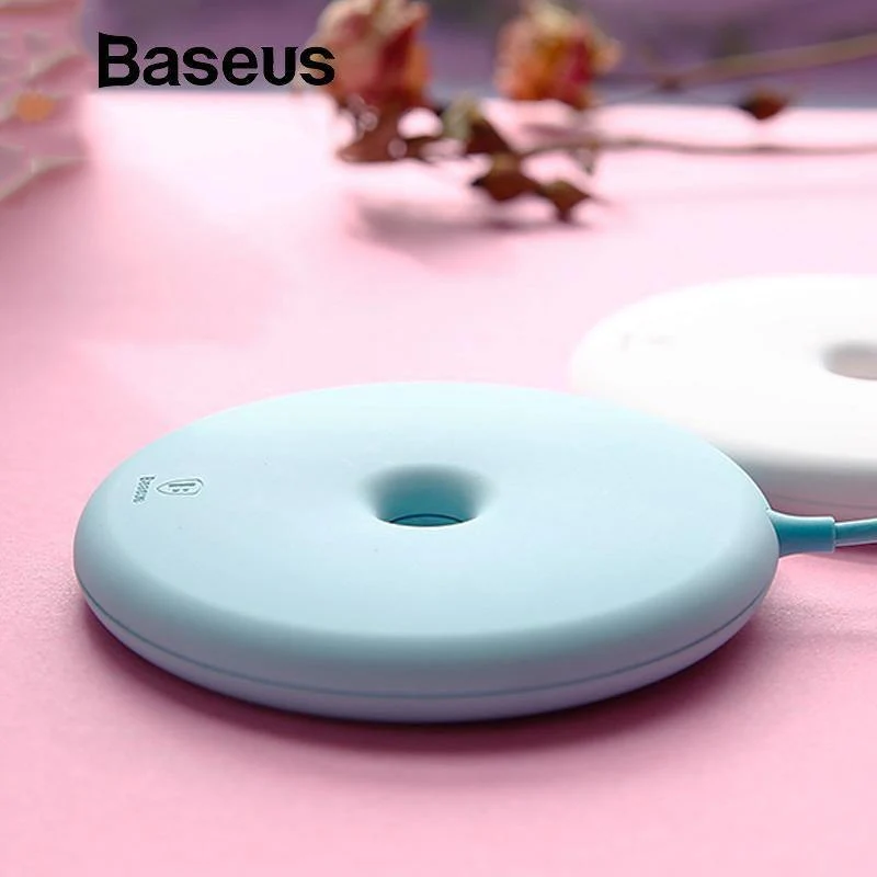 Baseus Donut Wireless Charger für iPhone X 8 Samsung Note8 S8 S9 S9+ S7 15W Wireless Qi Schnellladegerät für Mobiltelefone