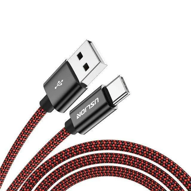 USLION USB Typ C Kabel für Samsung Galaxy S9 S8 Huawei Oneplus 6 Schnelle Lade USB C Kabel Daten Sync Typ-C Telefon Ladekabel