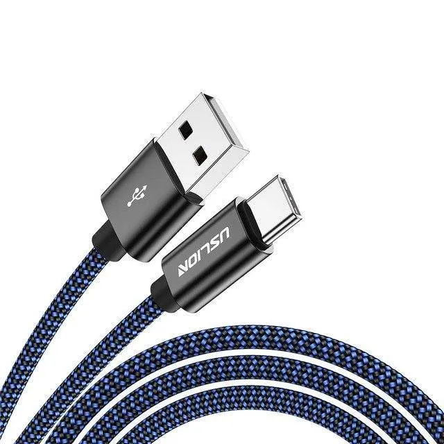 USLION USB Typ C Kabel für Samsung Galaxy S9 S8 Huawei Oneplus 6 Schnelle Lade USB C Kabel Daten Sync Typ-C Telefon Ladekabel