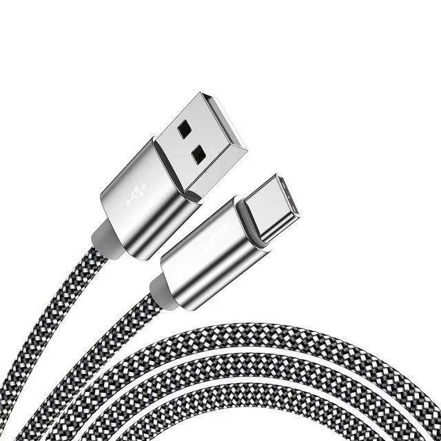 USLION USB Typ C Kabel für Samsung Galaxy S9 S8 Huawei Oneplus 6 Schnelle Lade USB C Kabel Daten Sync Typ-C Telefon Ladekabel
