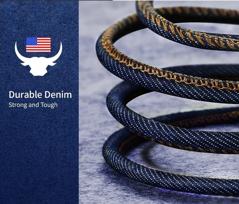 FLOVEME USB-Kabel für iPhone 5 5S 6 Cowboy Jean Micro USB Typ C Kabel für Samsung S9 Hinweis 8 für Xiaomi 2A 1M Telefonladegerät Cabo