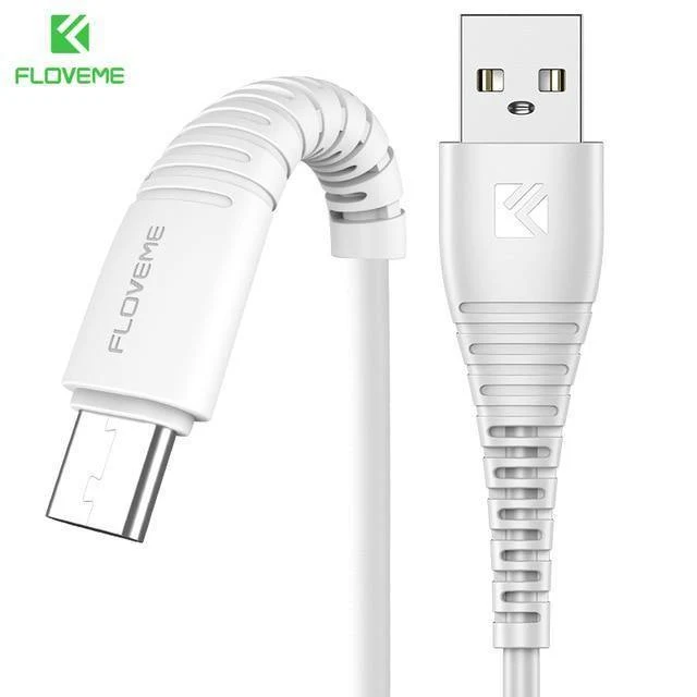 FLOVEME USB Typ C 0.3 m/1 m Hi-Tensile USB-C Kabel für Samsung S9 Hinweis 9 S8 2.4A Datenkabel Telefonladegerät für Xiaomi A2 One Plus 6