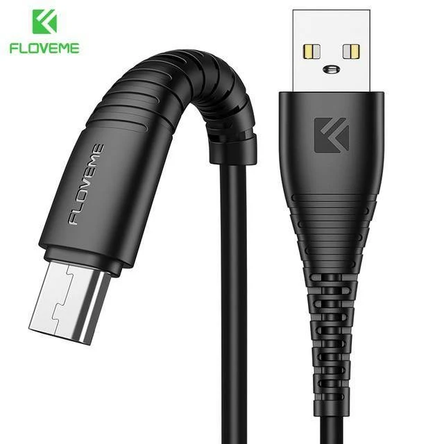 FLOVEME USB Typ C 0.3 m/1 m Hi-Tensile USB-C Kabel für Samsung S9 Hinweis 9 S8 2.4A Datenkabel Telefonladegerät für Xiaomi A2 One Plus 6