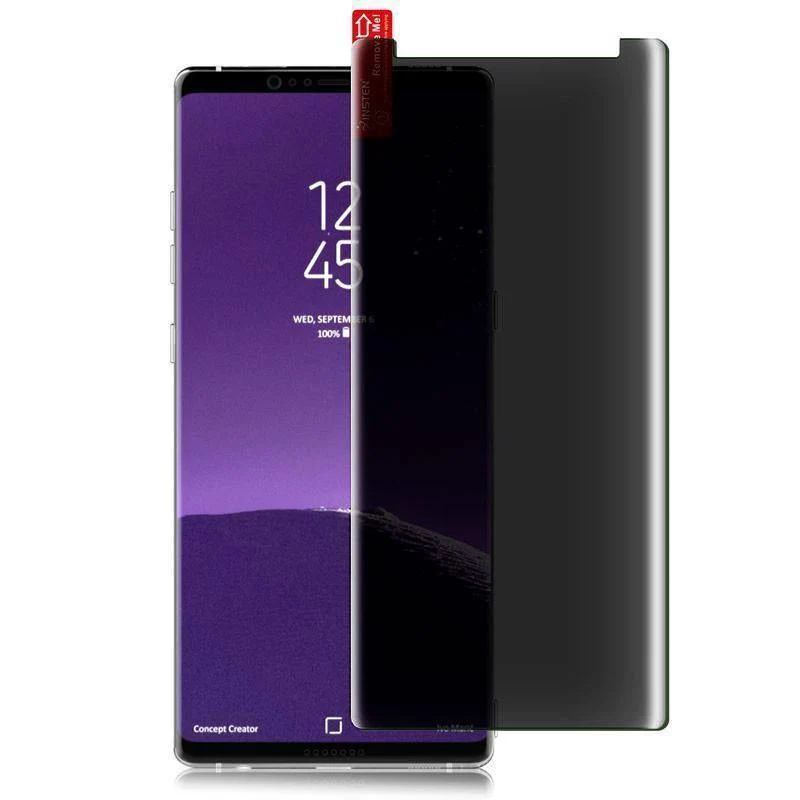 Mobile voll gehärtetes Glas Samsung NOTE8