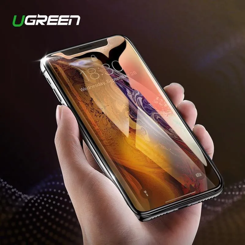 Ugreen Displayschutzfolie aus gehärtetem Glas für iPhone 7, 8 x 6, 6 s, 6 Plus, 7 Plus, 8 Plus, HD-Schutzfolie für iPhone Xs 7, Telefonglas