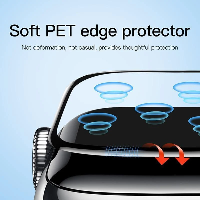 Baseus 0.23 mm dünnes Schutzglas für Apple Watch 1 2 3 3D-Vollabdeckung aus gehärtetem Glas für iWatch 1 2 3 Displayschutzfolie