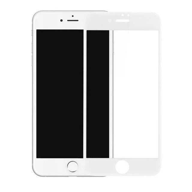 Baseus gehärtetes Glas für iPhone 7 7 Plus 8 8 Plus X Displayschutzfolie 0.23mm Dünne 3D Vollbild-Schutzfolie für iPhone X Glas