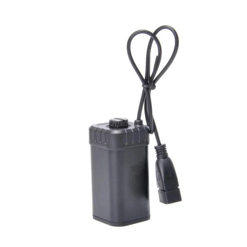 Schwarz Wasserdicht 5V USB Tragbare 4X AA Batterie Ladegerät Halter Kit Power Bank Fall Box Z07 Drop schiff
