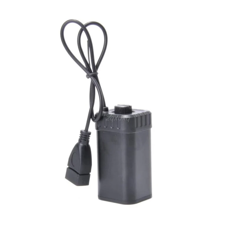 Schwarz Wasserdicht 5V USB Tragbare 4X AA Batterie Ladegerät Halter Kit Power Bank Fall Box Z07 Drop schiff