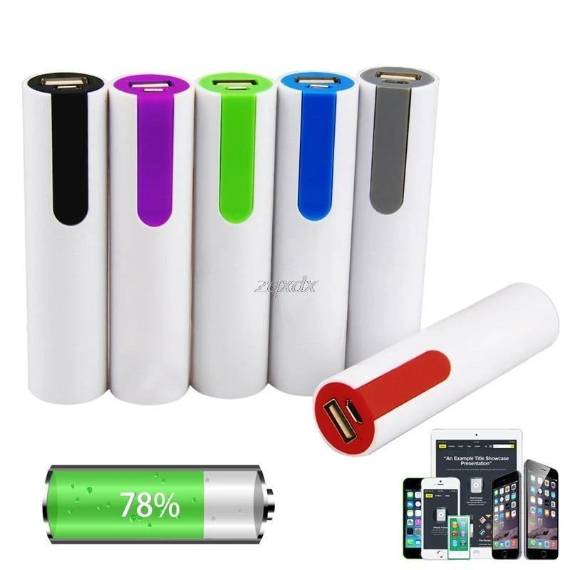 5V USB Tragbare Power Bank Fall Kit 18650 Batterie Ladegerät DIY Box Für Handy Z17 Drop schiff