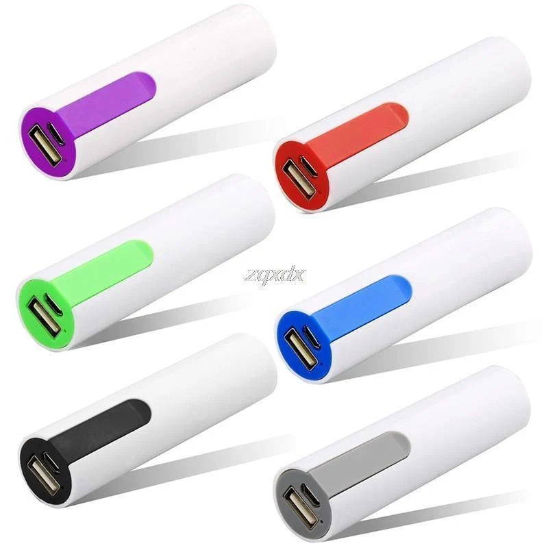 5V USB Tragbare Power Bank Fall Kit 18650 Batterie Ladegerät DIY Box Für Handy Z17 Drop schiff