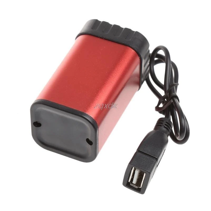 Wasserdichte 5V USB Portable 4X AA Ladegerät Halter Kit Energienbank Fall Box Z07 Drop Ship