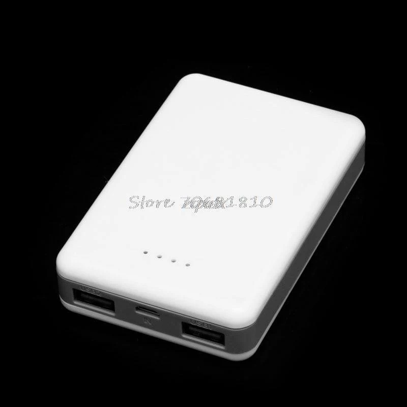DIY Dual USB Power Bank Fall Kit Fall 3x18650 Batterie Ladegerät Box Für Handy Z07 Drop schiff