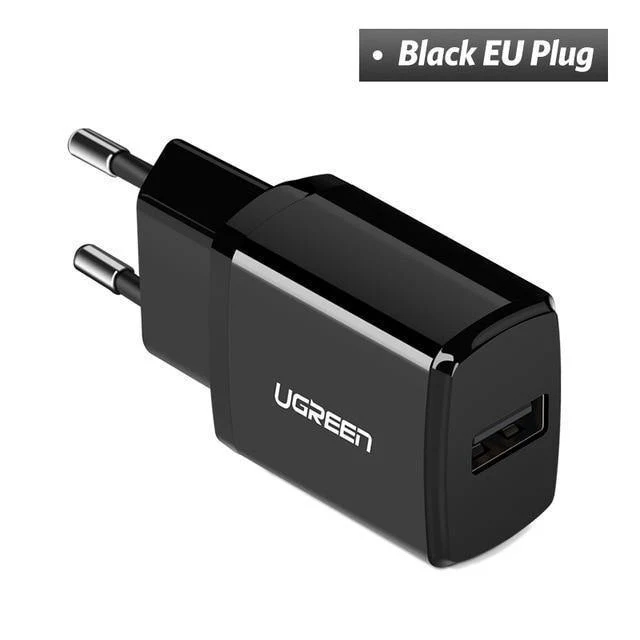 Ugreen 5V 2.1A USB-Ladegerät für iPhone X 8 7 iPad Schnellladegerät EU-Adapter für Samsung S9 Xiaomi Mi 8 Handy-Ladegerät