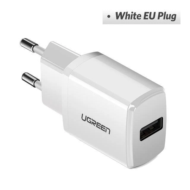 Ugreen 5V 2.1A USB-Ladegerät für iPhone X 8 7 iPad Schnellladegerät EU-Adapter für Samsung S9 Xiaomi Mi 8 Handy-Ladegerät
