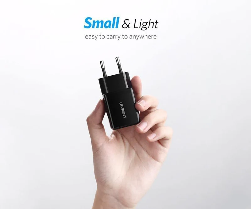 Ugreen 5V 2.1A USB-Ladegerät für iPhone X 8 7 iPad Schnellladegerät EU-Adapter für Samsung S9 Xiaomi Mi 8 Handy-Ladegerät