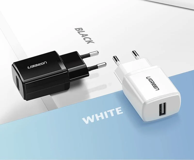 Ugreen 5V 2.1A USB-Ladegerät für iPhone X 8 7 iPad Schnellladegerät EU-Adapter für Samsung S9 Xiaomi Mi 8 Handy-Ladegerät