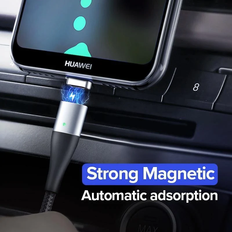Ugreen Magnetic USB-Kabel Schnellladung USB-Typ C-Kabel Magnet Ladegerät Datenladung Micro-USB-Kabel Handykabel USB-Kabel