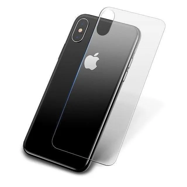 Baseus 0.3 mm gehärtetes Glas für die Rückseite des iPhone Xs, ultradünnes transparentes Schutzglas für die Rückseite des iPhone Xs Max 2018, Filmabdeckung