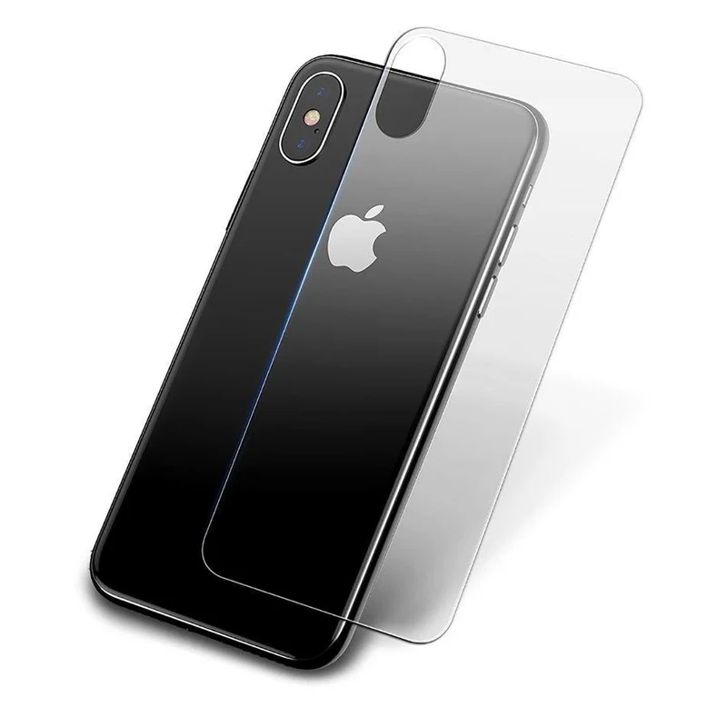 Baseus 0.3 mm gehärtetes Glas für die Rückseite des iPhone Xs, ultradünnes transparentes Schutzglas für die Rückseite des iPhone Xs Max 2018, Filmabdeckung