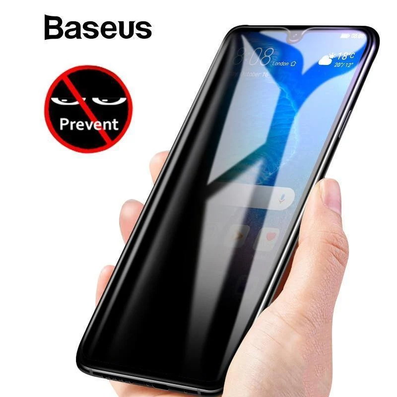 Baseus Displayschutzfolie für Huawei Mate 20 Pro Glas 0.3 mm dünnes 3D-Oberflächenschutzglas für Huawei Mate 20 gehärtetes Glas