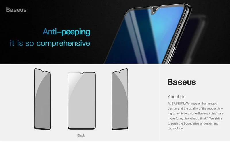 Baseus Displayschutzfolie für Huawei Mate 20 Pro Glas 0.3 mm dünnes 3D-Oberflächenschutzglas für Huawei Mate 20 gehärtetes Glas