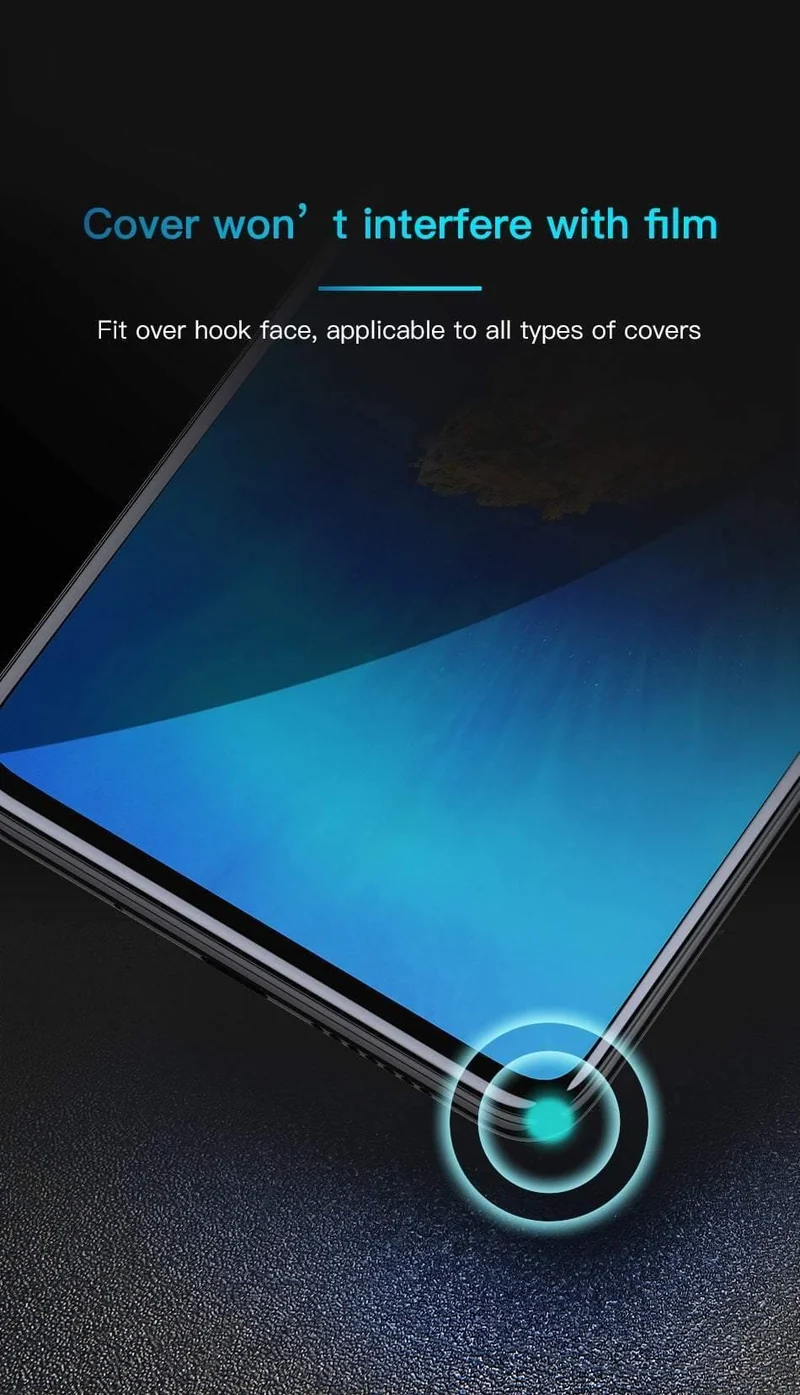 Baseus Displayschutzfolie für Huawei Mate 20 Pro Glas 0.3 mm dünnes 3D-Oberflächenschutzglas für Huawei Mate 20 gehärtetes Glas