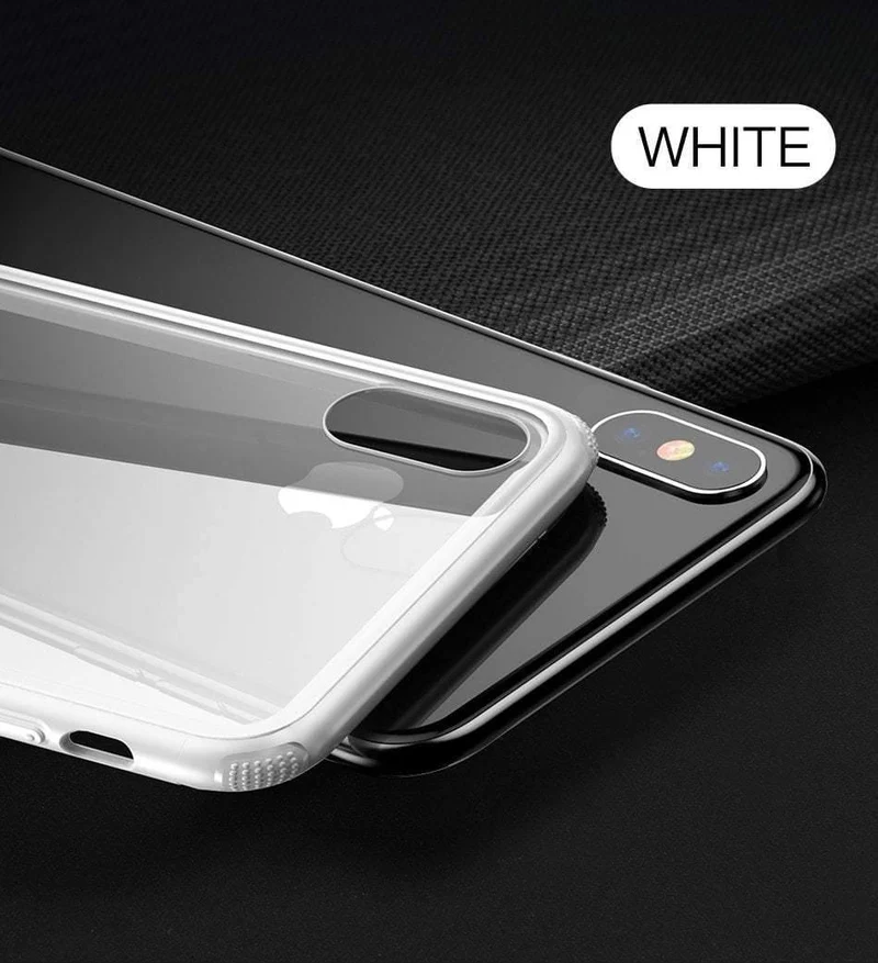 Baseus Luxus Glas Fall Für iPhone XS Max Xr Xsmax TPU Rand Gehärtetem Glas Fällen Schutzhülle Coque Für iPhonexs max Fundas