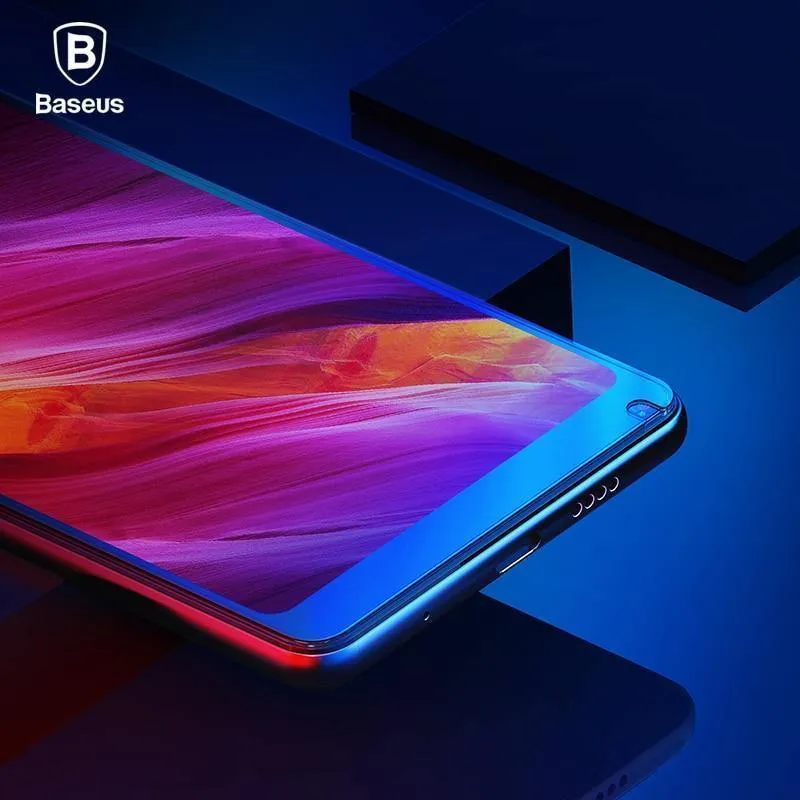 Baseus 0.2 mm 9H vollständige Abdeckung gehärtetes Glas für Xiaomi Mix 2S ultradünnes Displayschutzglas Frontschutzglasfolie