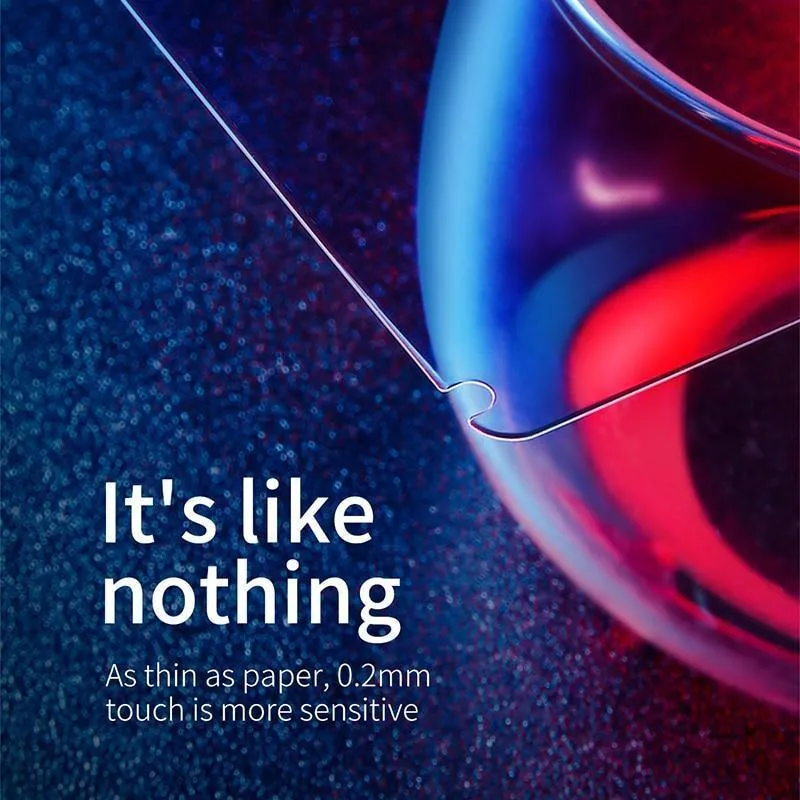 Baseus 0.2 mm 9H vollständige Abdeckung gehärtetes Glas für Xiaomi Mix 2S ultradünnes Displayschutzglas Frontschutzglasfolie