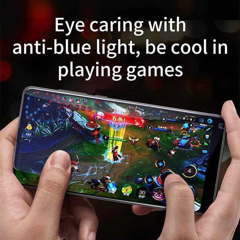 Baseus 0.2 mm 9H vollständige Abdeckung gehärtetes Glas für Xiaomi Mix 2S ultradünnes Displayschutzglas Frontschutzglasfolie