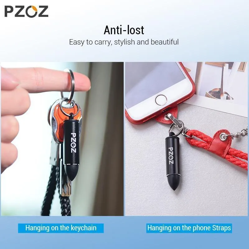 PZOZ Magnetische Kabelsteckerbox Typ C Micro USB C 8-poliger Schnellladeadapter Telefon Microusb Typ C Magnet-Ladekabelstecker