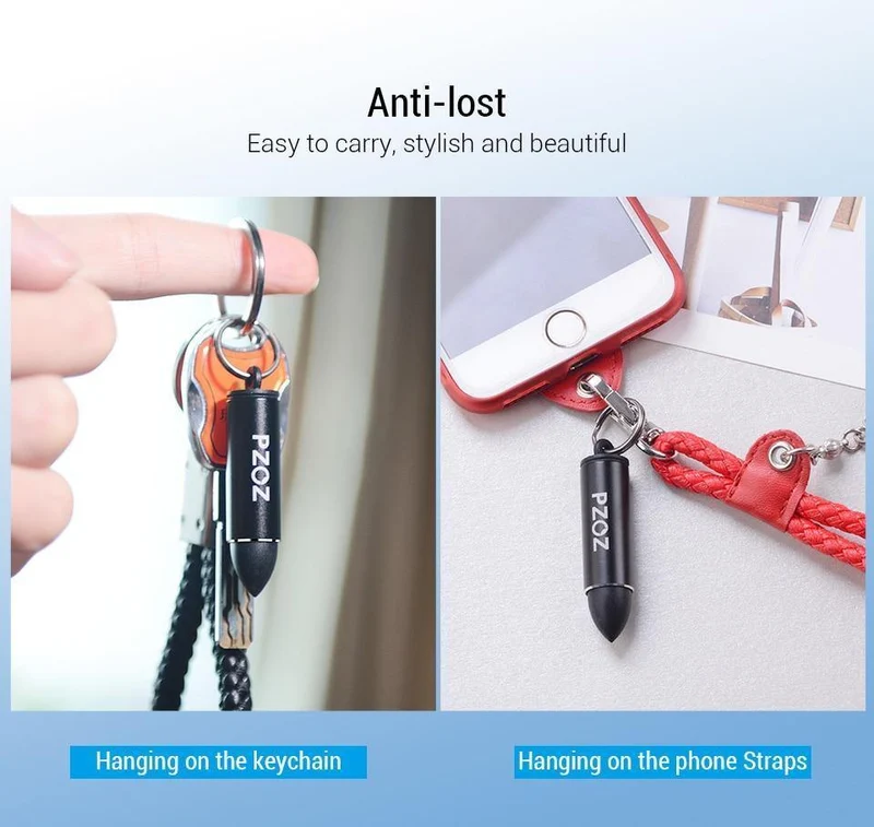 PZOZ Magnetische Kabelsteckerbox Typ C Micro USB C 8-poliger Schnellladeadapter Telefon Microusb Typ C Magnet-Ladekabelstecker