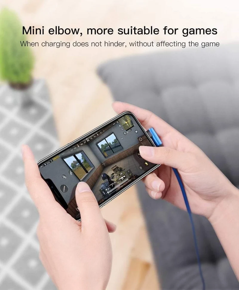 PZOZ 90-Grad-USB-Kabel für iPhone Xs max 8 7 6 Plus 6S 5 5S SE iPad 2 mini Schnellladekabel Handy-Ladekabel Daten