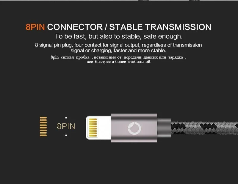 PZOZ Lightning-Kabel USB-Kabel Schnellladegerät MFI-Kabel für i6 iPhone X 8 7 6 6s Plus iPhone 5s 5se iPad Air Handykabel
