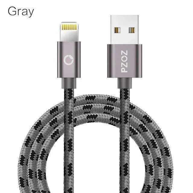 PZOZ Lightning-Kabel USB-Kabel Schnellladegerät MFI-Kabel für i6 iPhone X 8 7 6 6s Plus iPhone 5s 5se iPad Air Handykabel