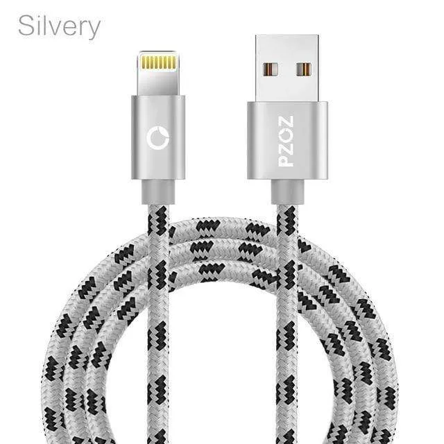 PZOZ Lightning-Kabel USB-Kabel Schnellladegerät MFI-Kabel für i6 iPhone X 8 7 6 6s Plus iPhone 5s 5se iPad Air Handykabel
