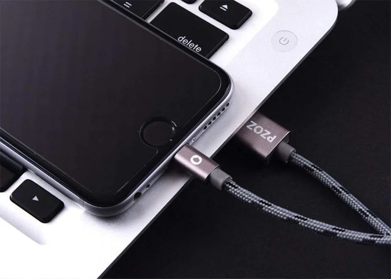 PZOZ Lightning-Kabel USB-Kabel Schnellladegerät MFI-Kabel für i6 iPhone X 8 7 6 6s Plus iPhone 5s 5se iPad Air Handykabel