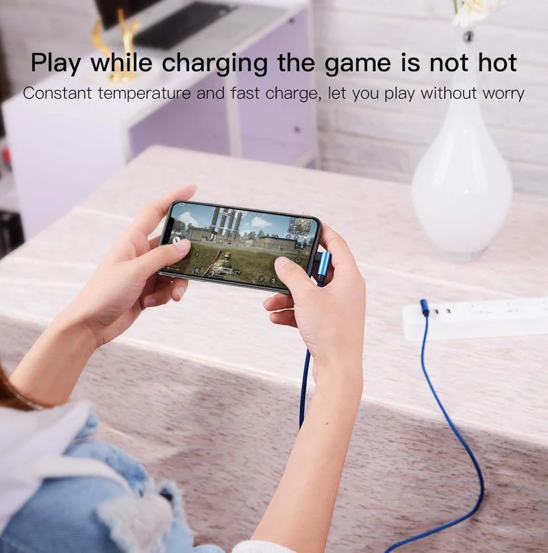 PZOZ 2M Für iPhone XS MAX Xr X 7 6 USB-Kabel 90 Grad Schnellladekabel 8-poliges Kabel Handy-Daten-Ladeadapterkabel