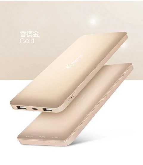 Baseus 10000mAh Dual USB Power Bank Tragbares Handy-Ladegerät Powerbank für iPhone Xiaomi Externe Batterie Poverbank