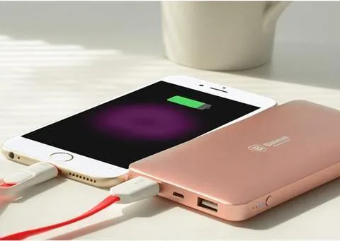 Baseus 10000mAh Dual USB Power Bank Tragbares Handy-Ladegerät Powerbank für iPhone Xiaomi Externe Batterie Poverbank