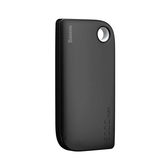 Baseus Dual USB Power Bank 8000mAh Poverbank Tragbares externes Batterieladegerät für Samsung iPhone Xiaomi Powerbank