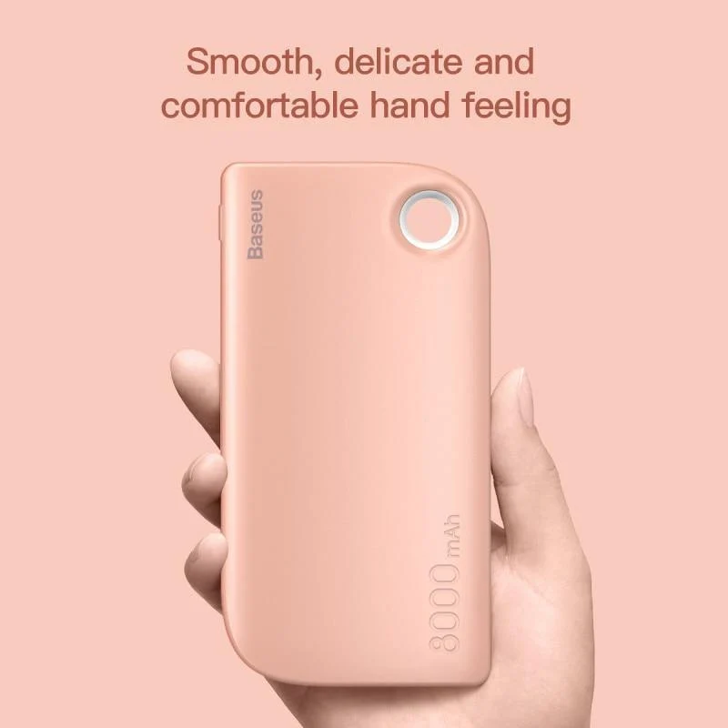 Baseus Dual USB Power Bank 8000mAh Poverbank Tragbares externes Batterieladegerät für Samsung iPhone Xiaomi Powerbank