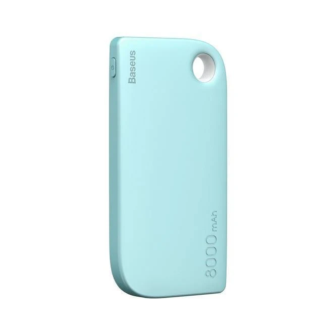 Baseus Dual USB Power Bank 8000mAh Poverbank Tragbares externes Batterieladegerät für Samsung iPhone Xiaomi Powerbank